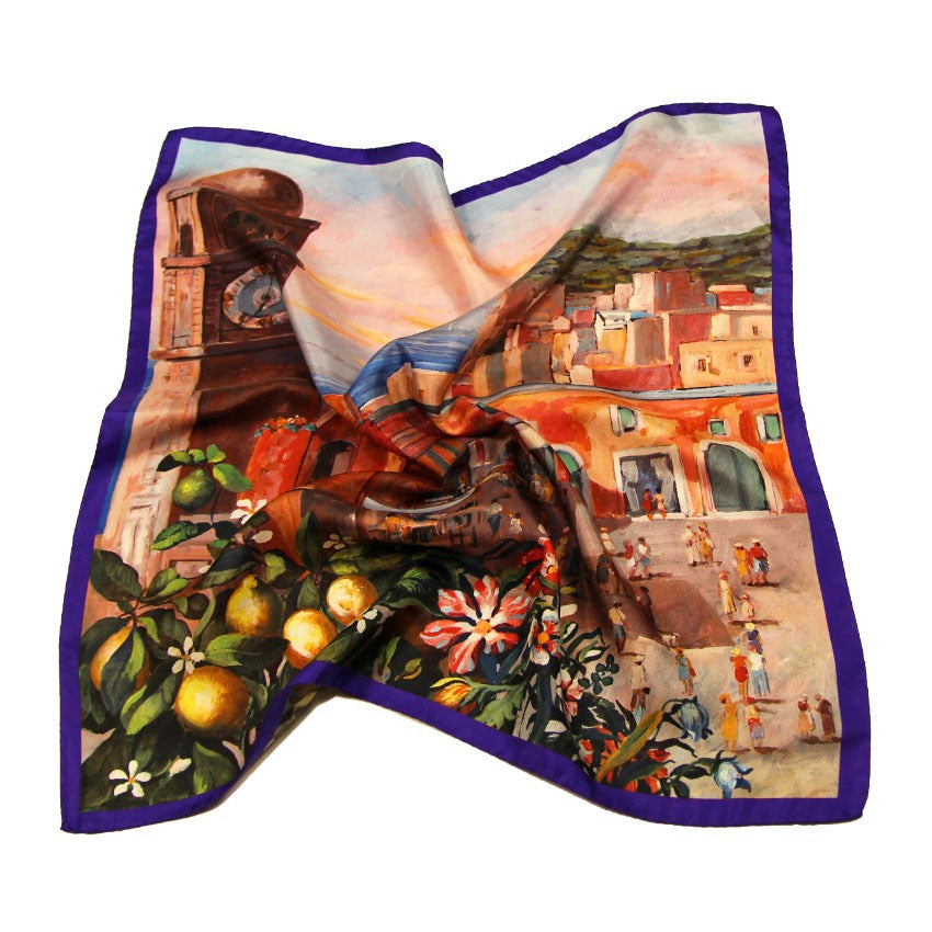 Bandana 100% Silk - Capri