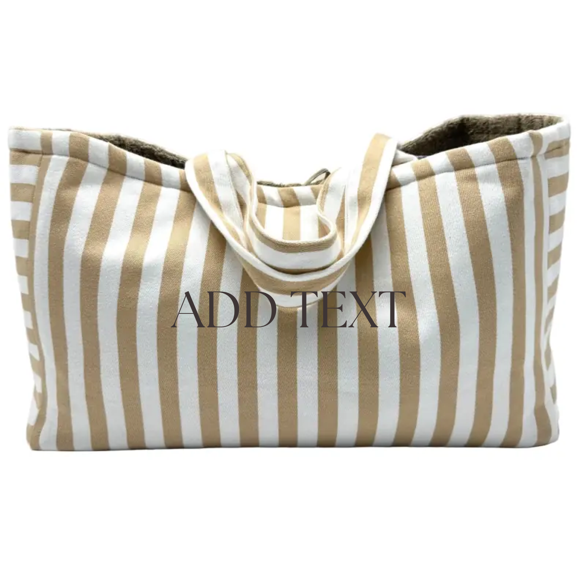 Borsa da spiaggia e piscina, modello Ankara Largo - Beige