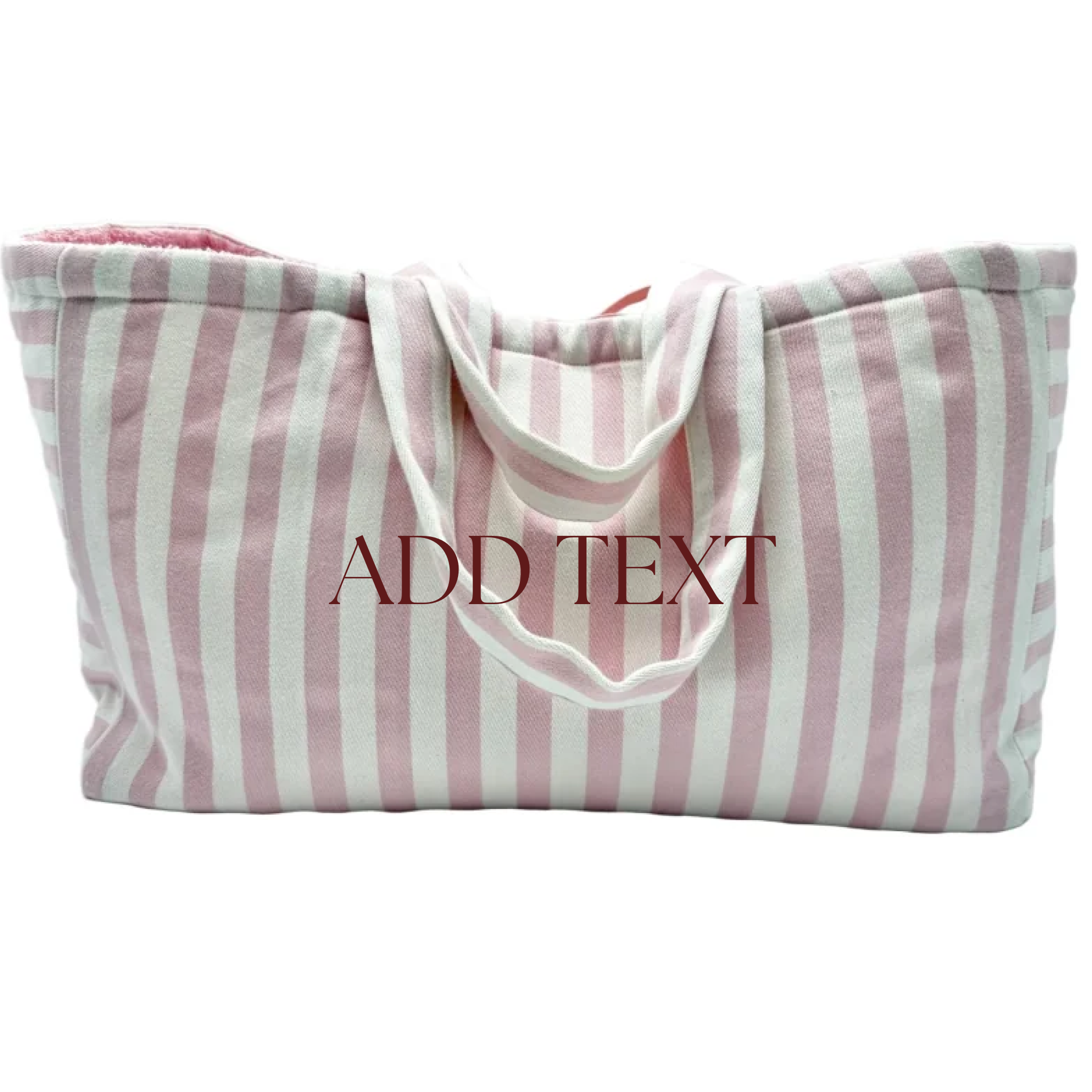 Beach & Pool Bag, model Ankara Largo - Rosa