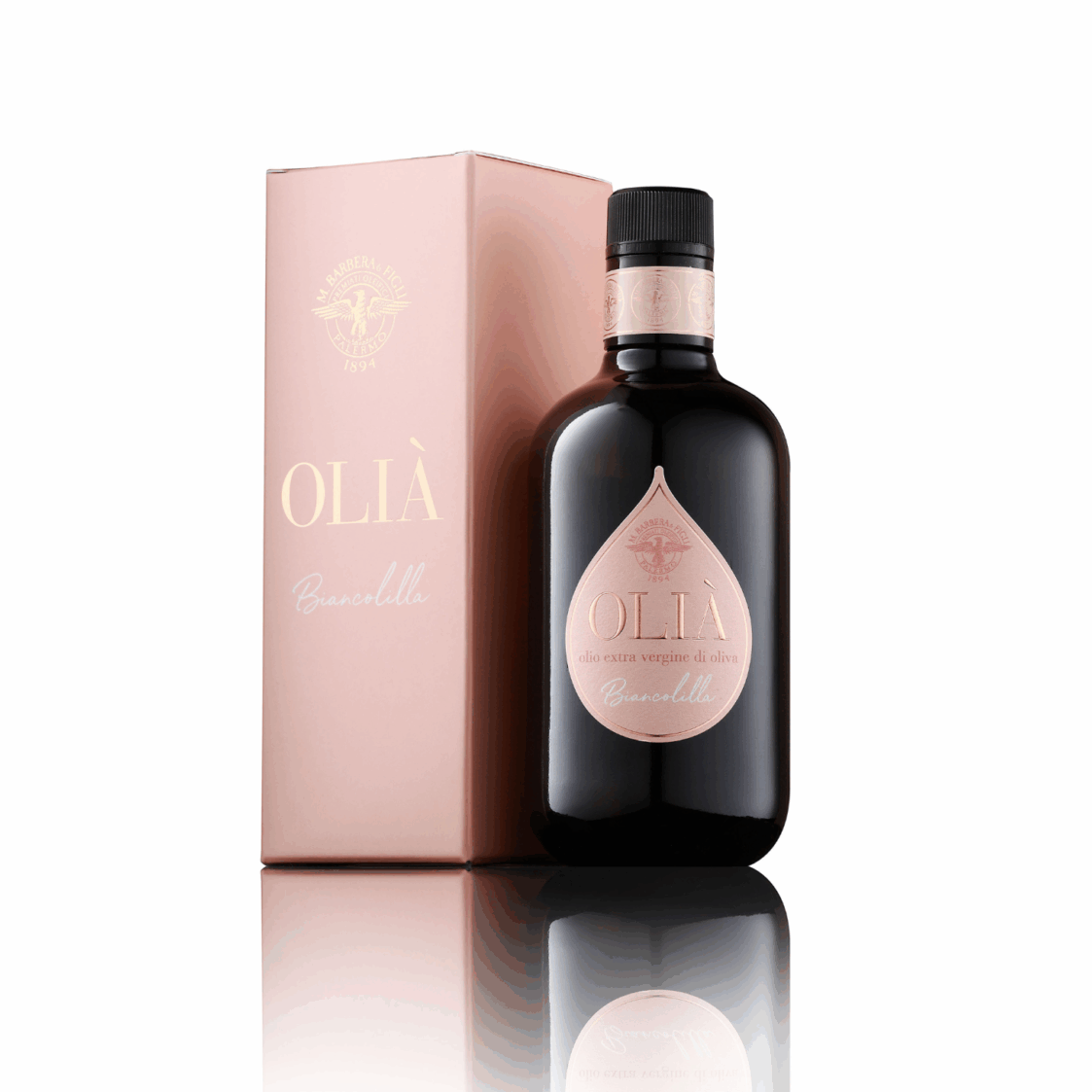 Olià Olive Oil, Monocultivar Biancolilla, 500 ml