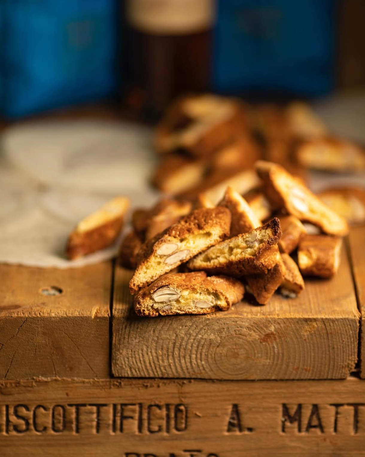 Biscotti Hat Box – Almond, 200 g