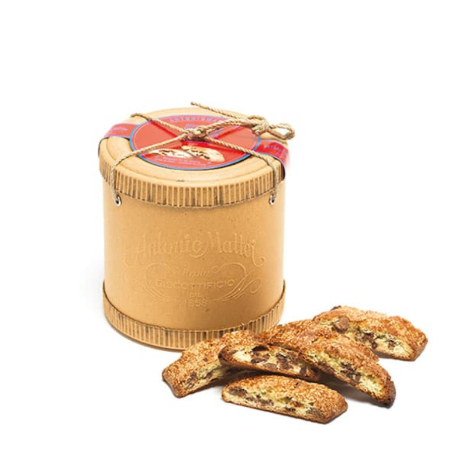 Biscotti Hat Box – Chocolate, 200 g
