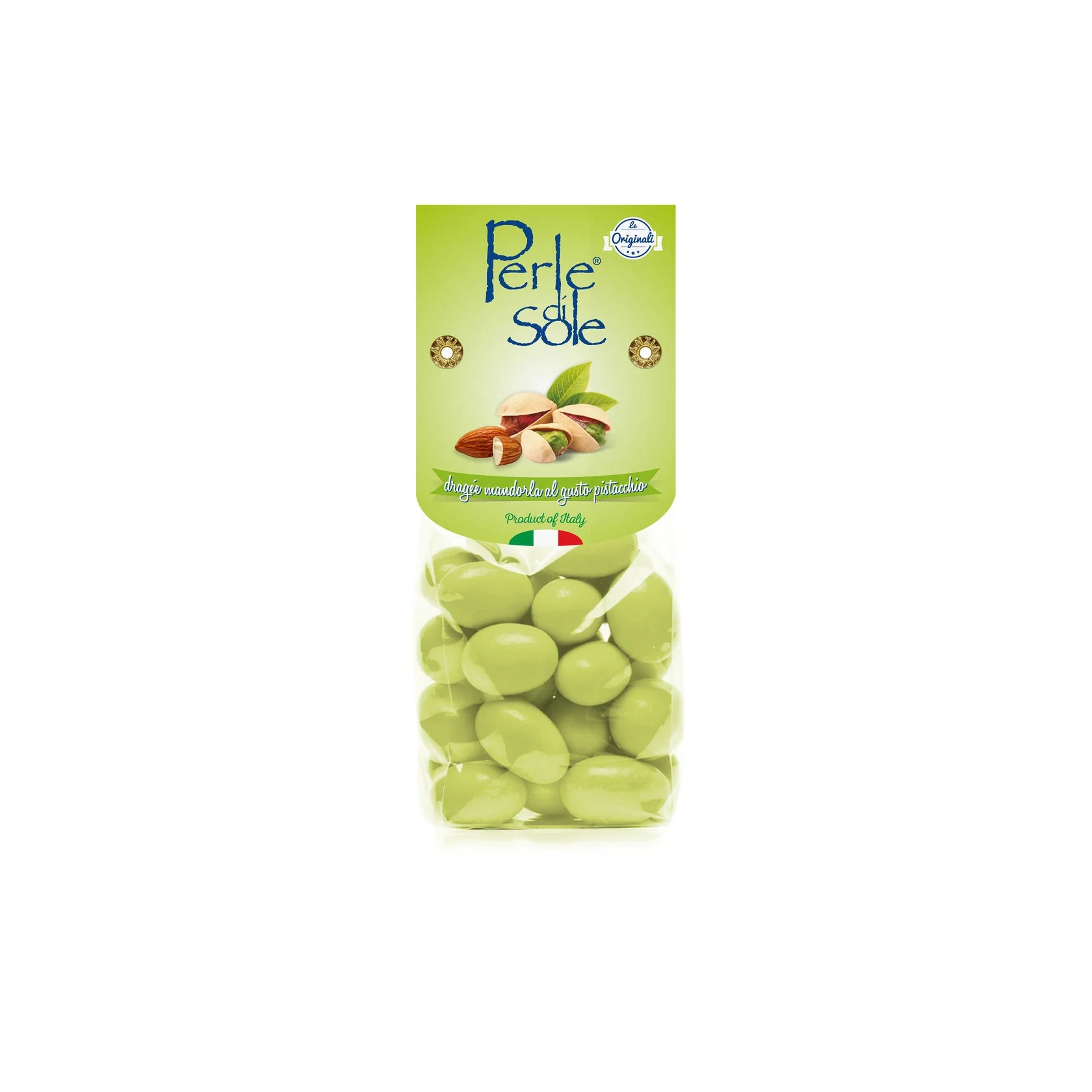 Pistachio-Flavoured Dragées with Almonds