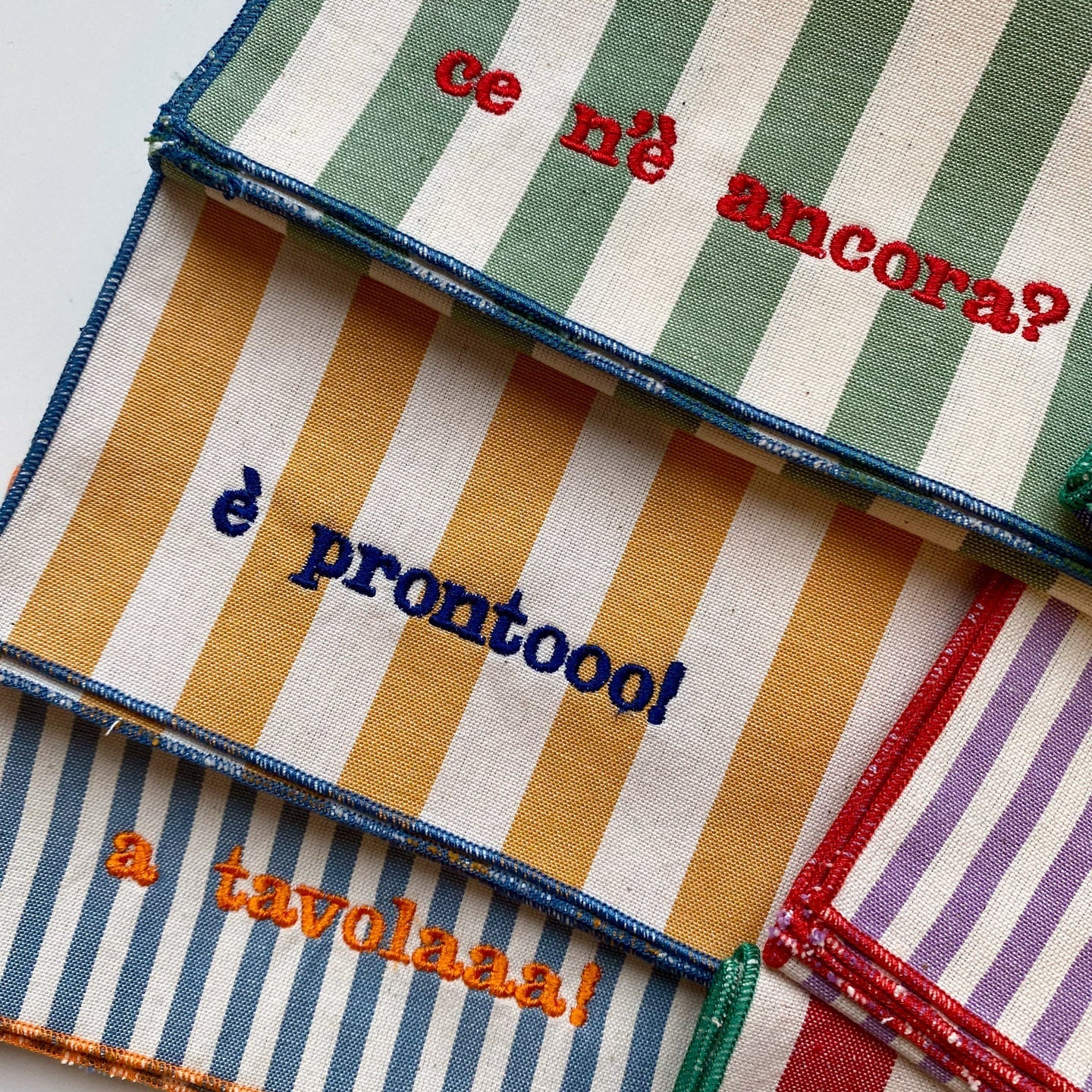 Embroidered Napkins