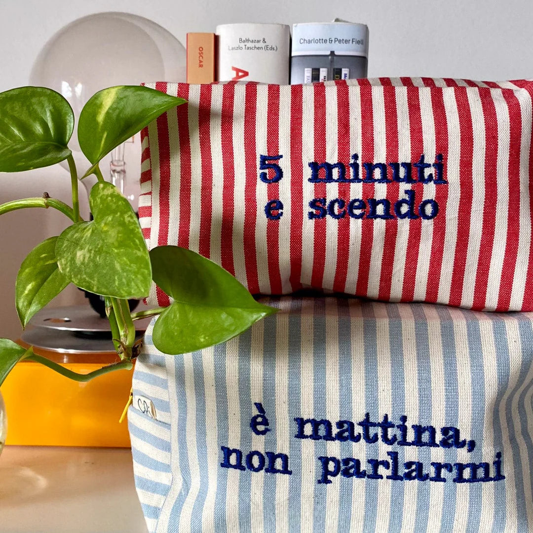Embroidered Wash Bag