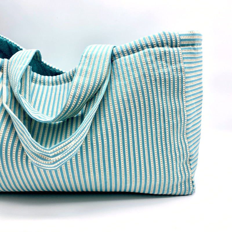 Beach & Pool Bag, model Apino - Beach blue/green