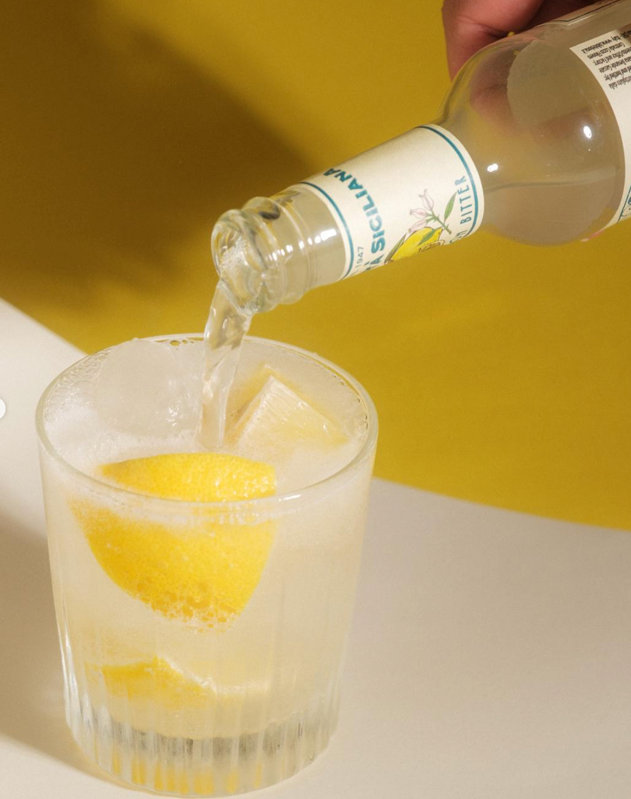 Premium Sicilian Soft Drink – Lemon Bitter, 275 ml
