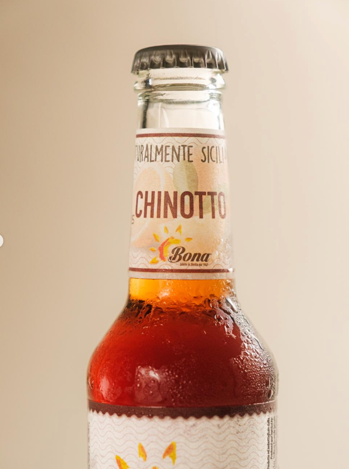 Bibita analcolica siciliana – Chinotto, 275 ml