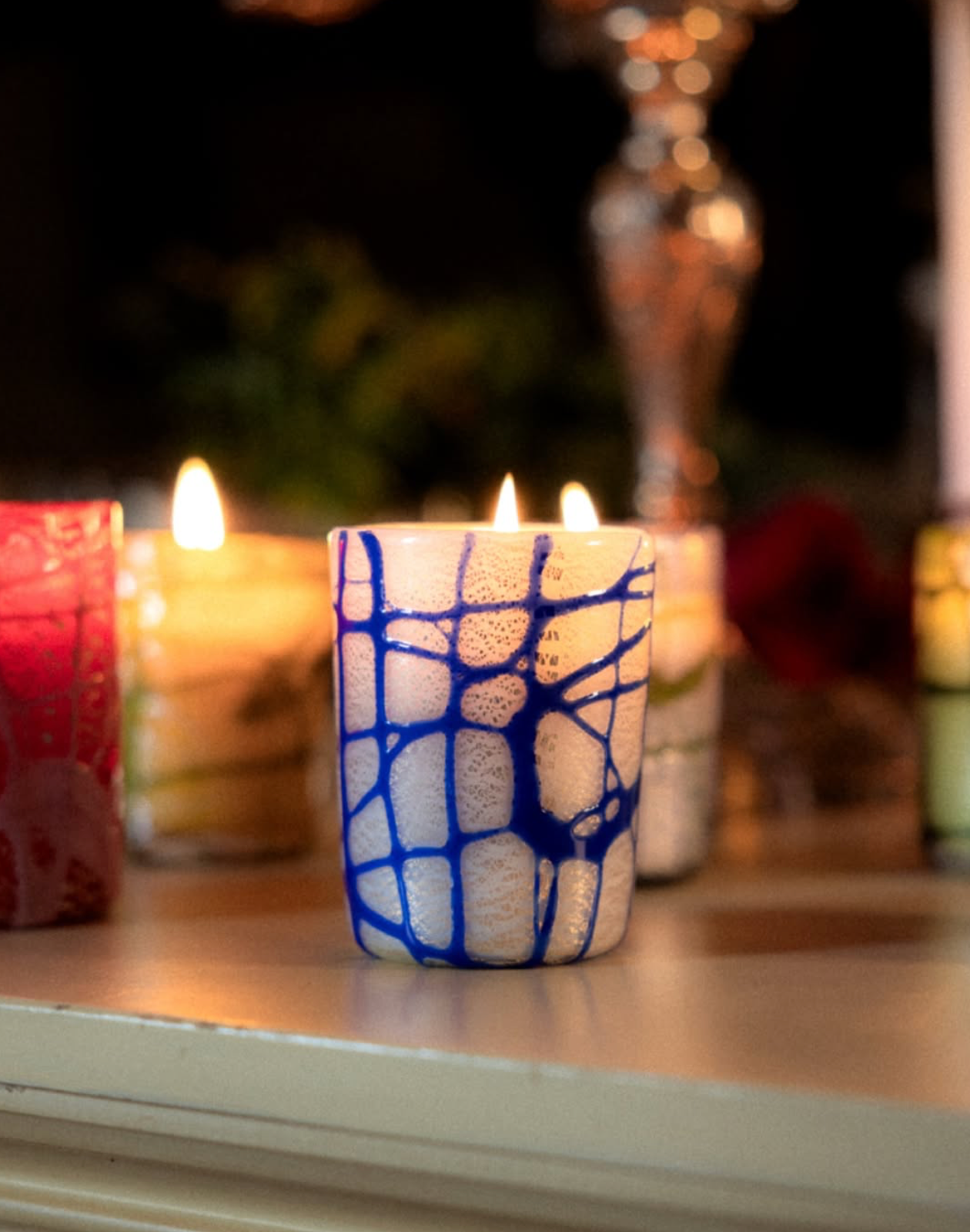 The Place Card Candle - Aqua