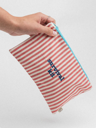 Embroidered Hangover Kit Bag S