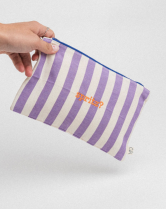 Embroidered Pouch Bag