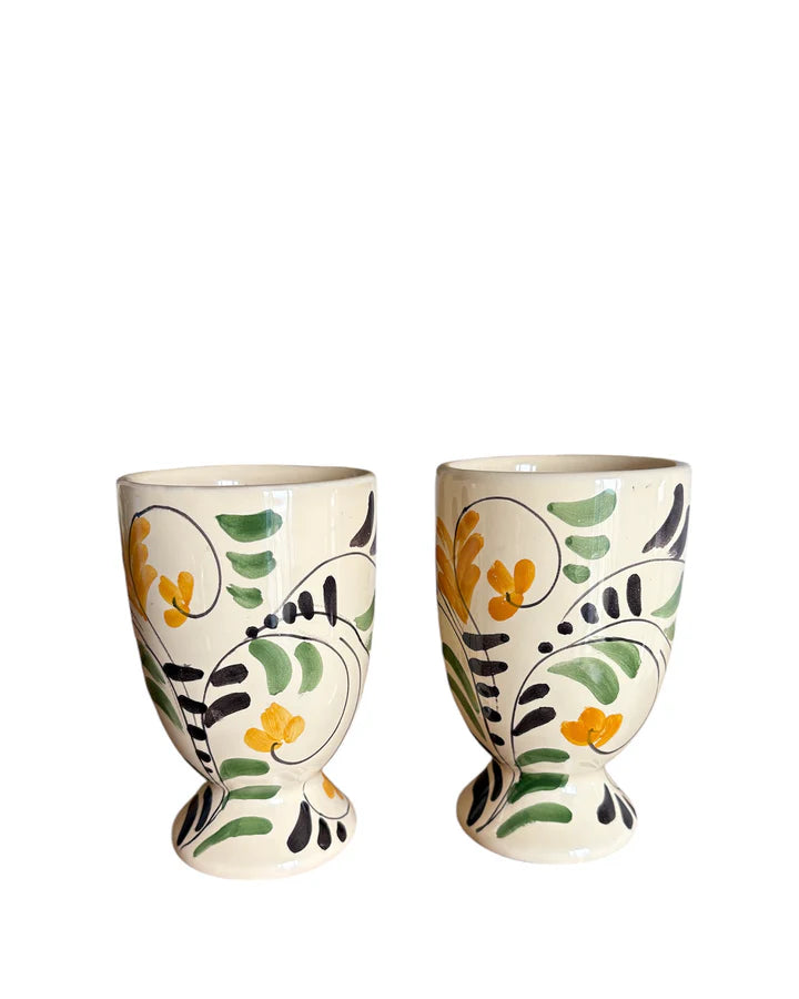 The Vines Monte Footed Cups – Set of 2
