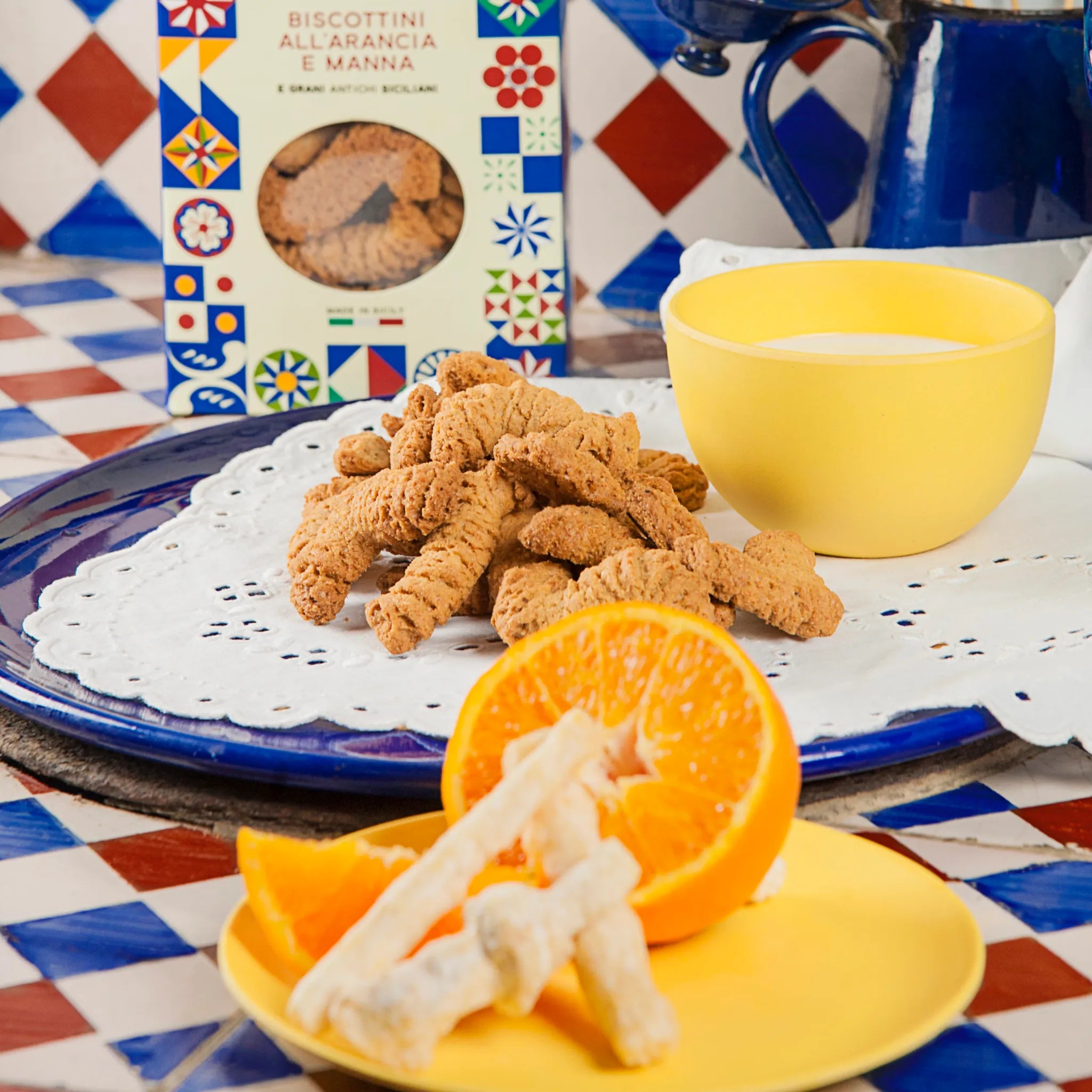 Granisi, Biscottini with Manna and Orange, 210g