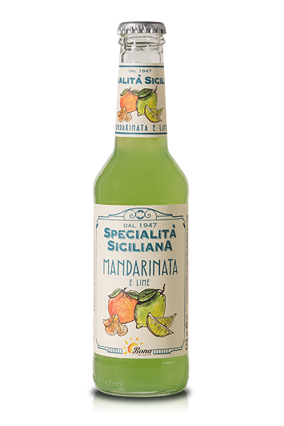 Premium Sicilian Soft Drink – Mandarin and Lime, 275 ml