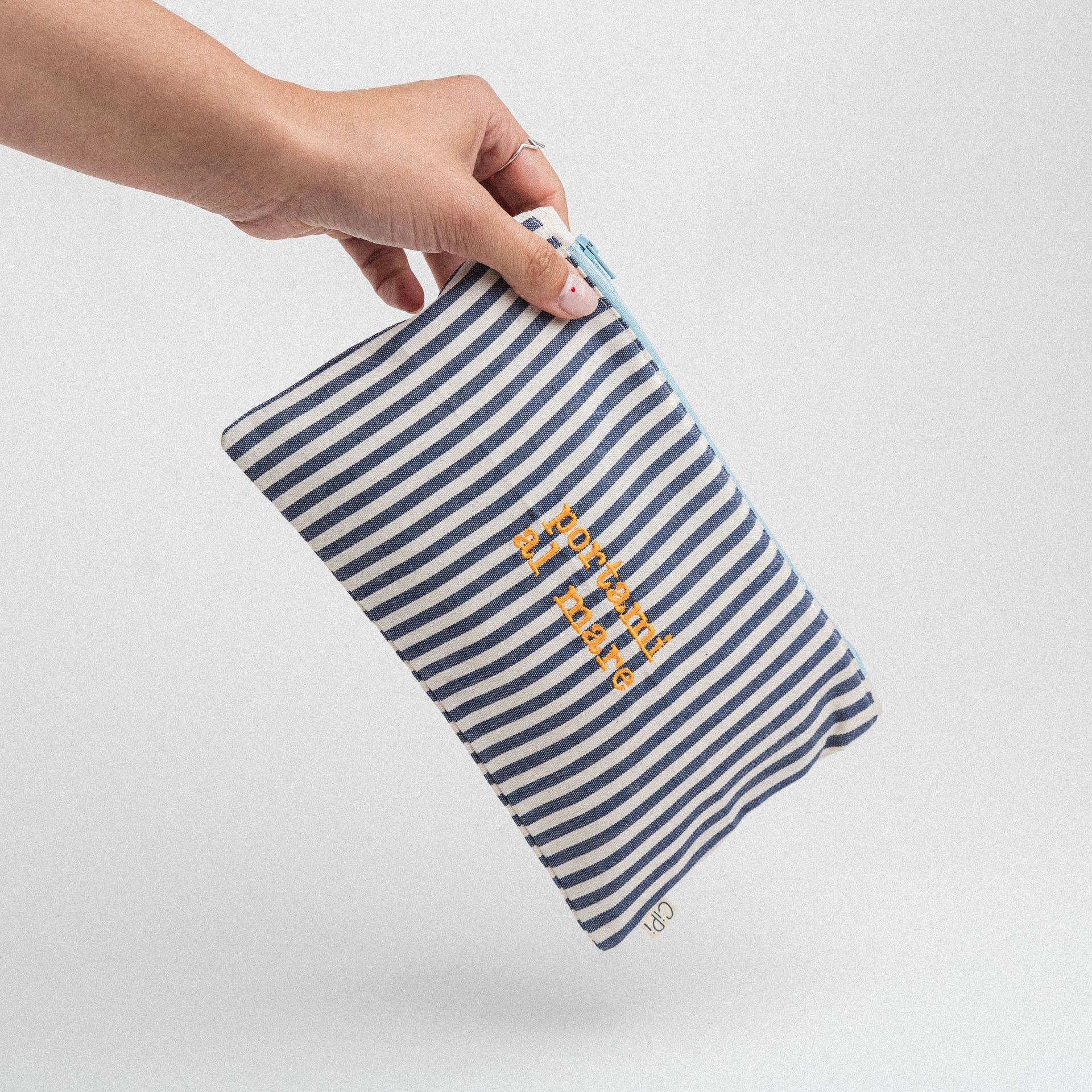 Embroidered Pouch Bag