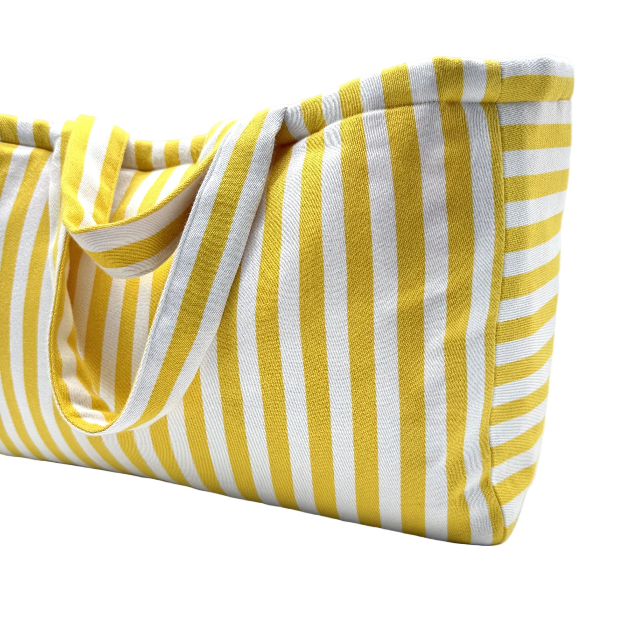 Borsa da spiaggia e piscina, modello Ankara Largo - Giallo