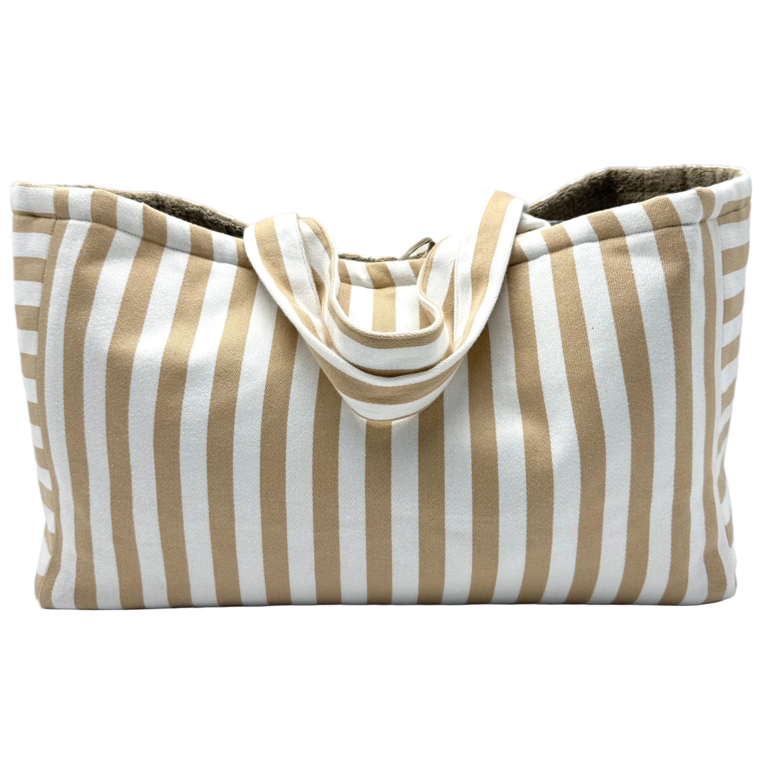 Beach & Pool Bag, model Ankara Largo - Beige