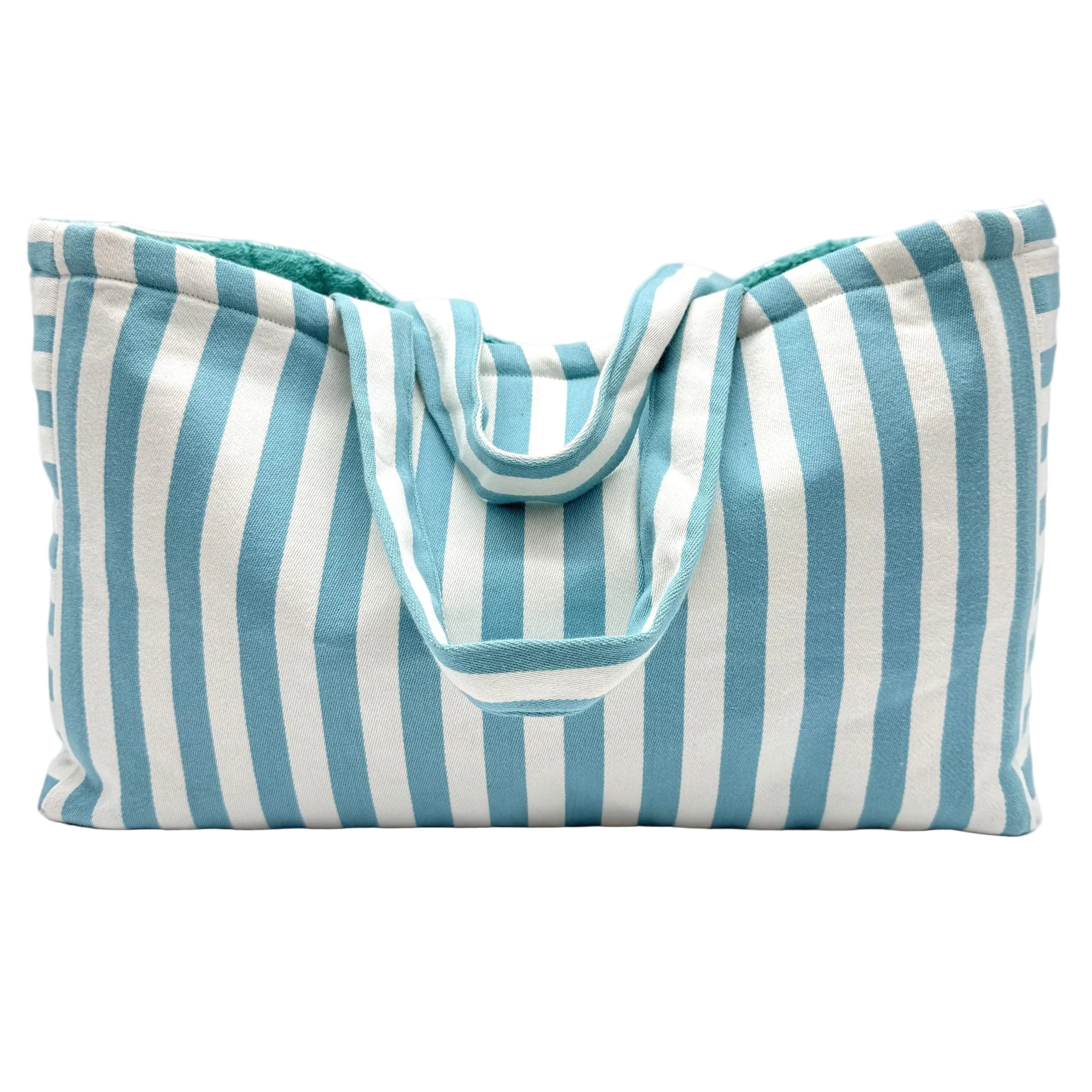 Beach & Pool Bag, model Ankara Largo - Beach blue/green