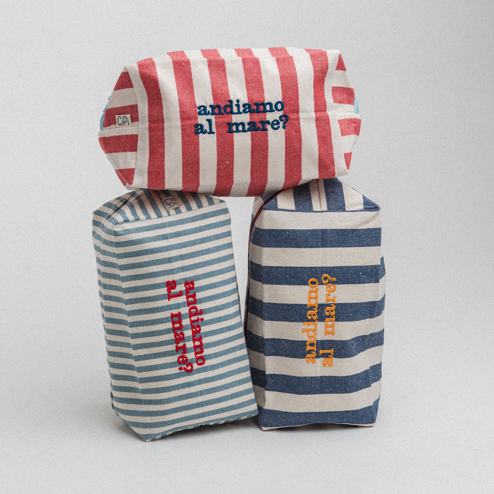 Embroidered Wash Bag