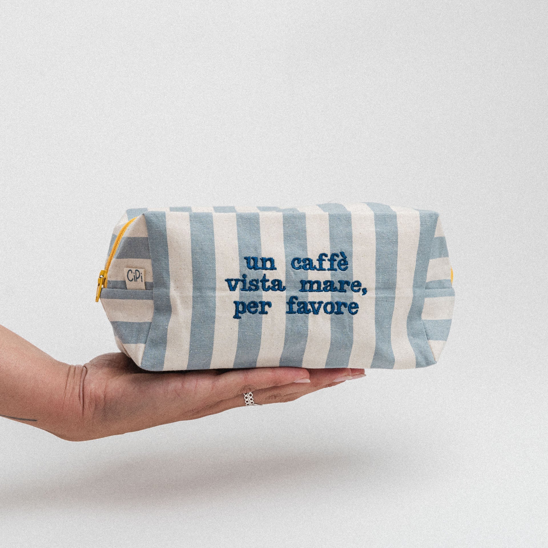 Embroidered Wash Bag