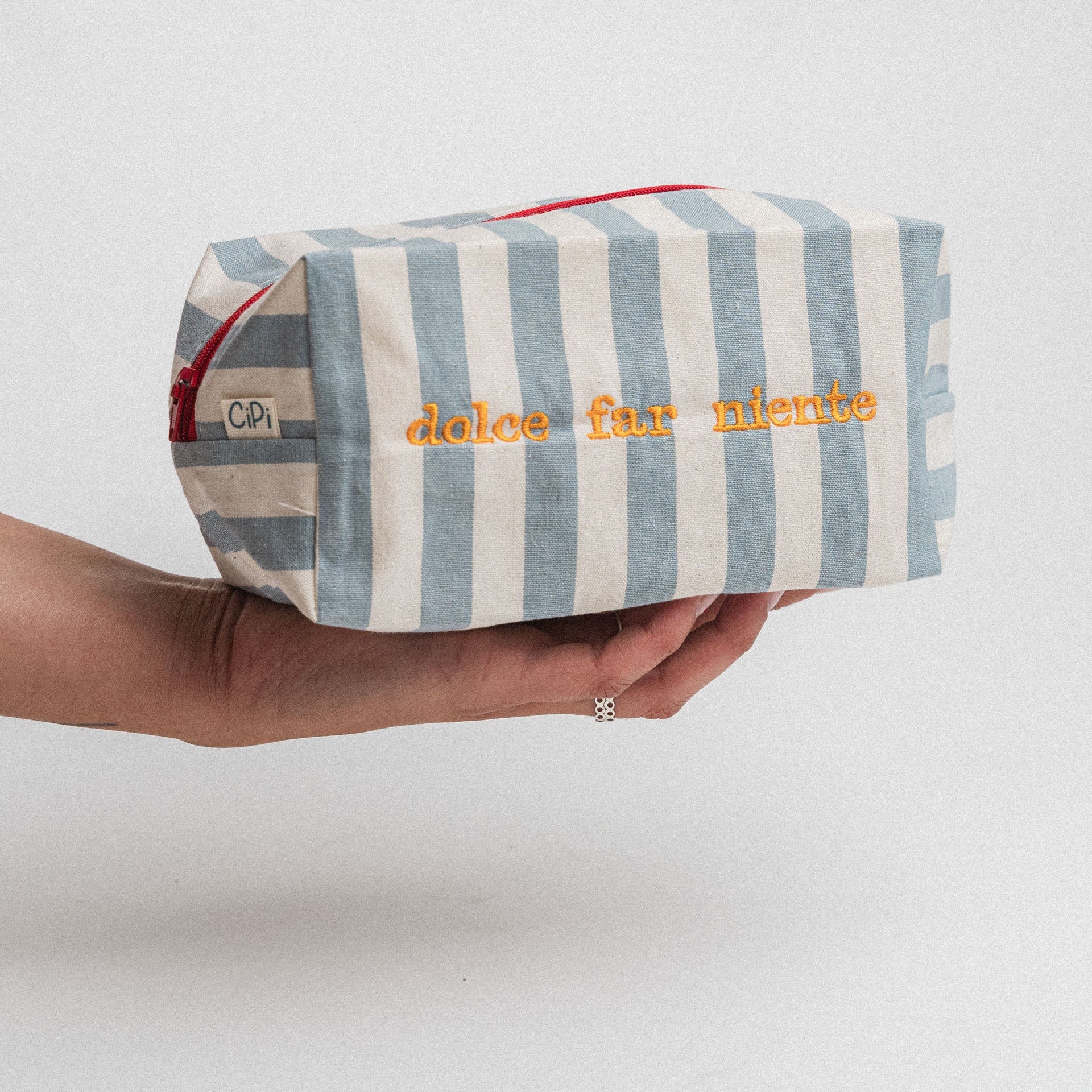 Embroidered Wash Bag