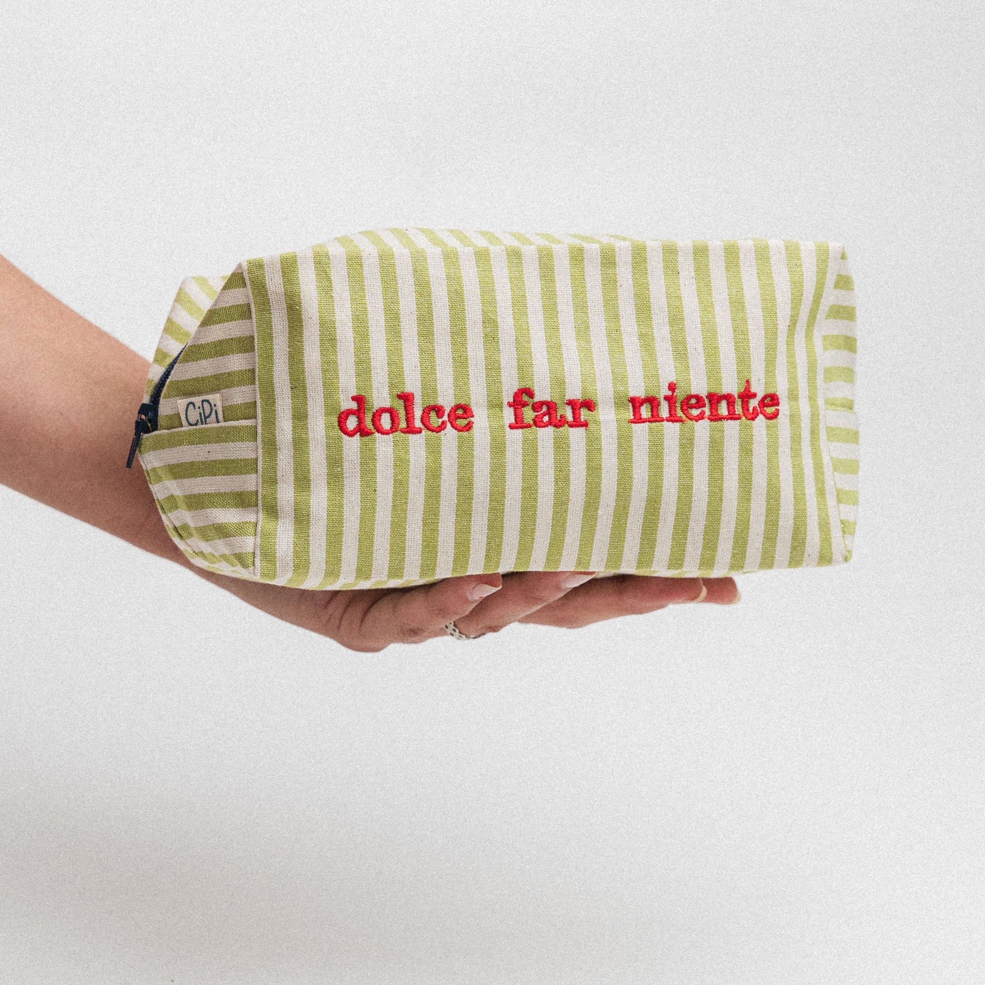 Embroidered Wash Bag
