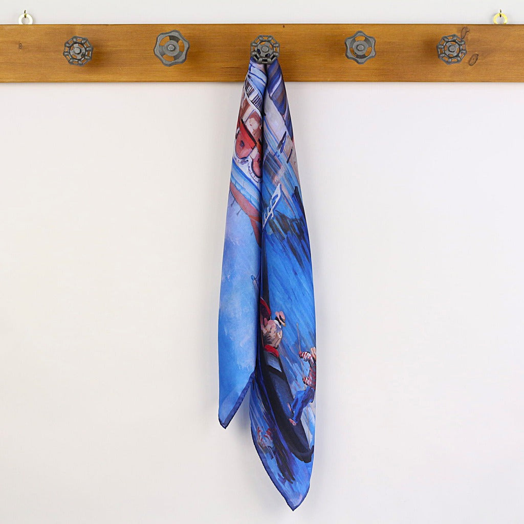 Silk Scarf – Venice Rialto, 90x90 cm