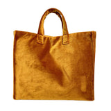 Shopper Velvet, modello Simo - Arancione