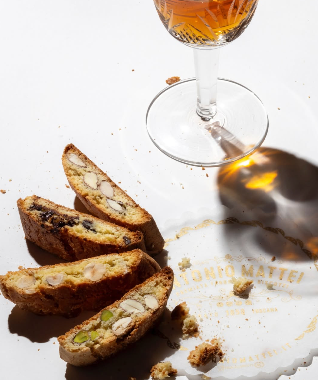 Biscotti Tin Rosa - Mandorla, 200 g