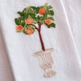 Tovagliolo – Giardino Italiano Ricamato n.5 – 50 x 50 cm