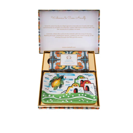 Cofanetto regalo W. Ceramiche – Set regalo Estate a Sorrento