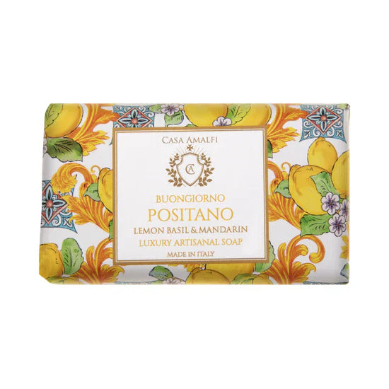 Soap 150 gr – Buongiorno Positano – Lemon Basil & Mandarin