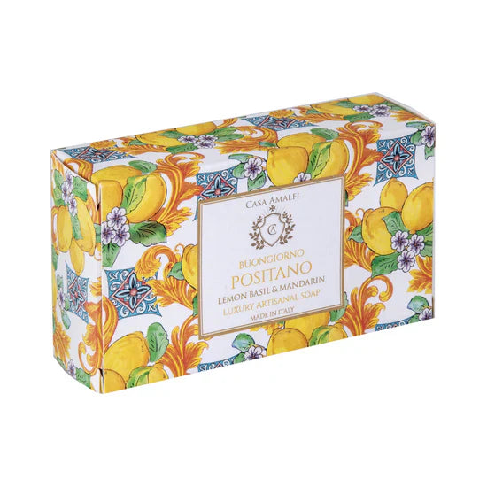 Soap 150 gr – Buongiorno Positano – Lemon Basil & Mandarin