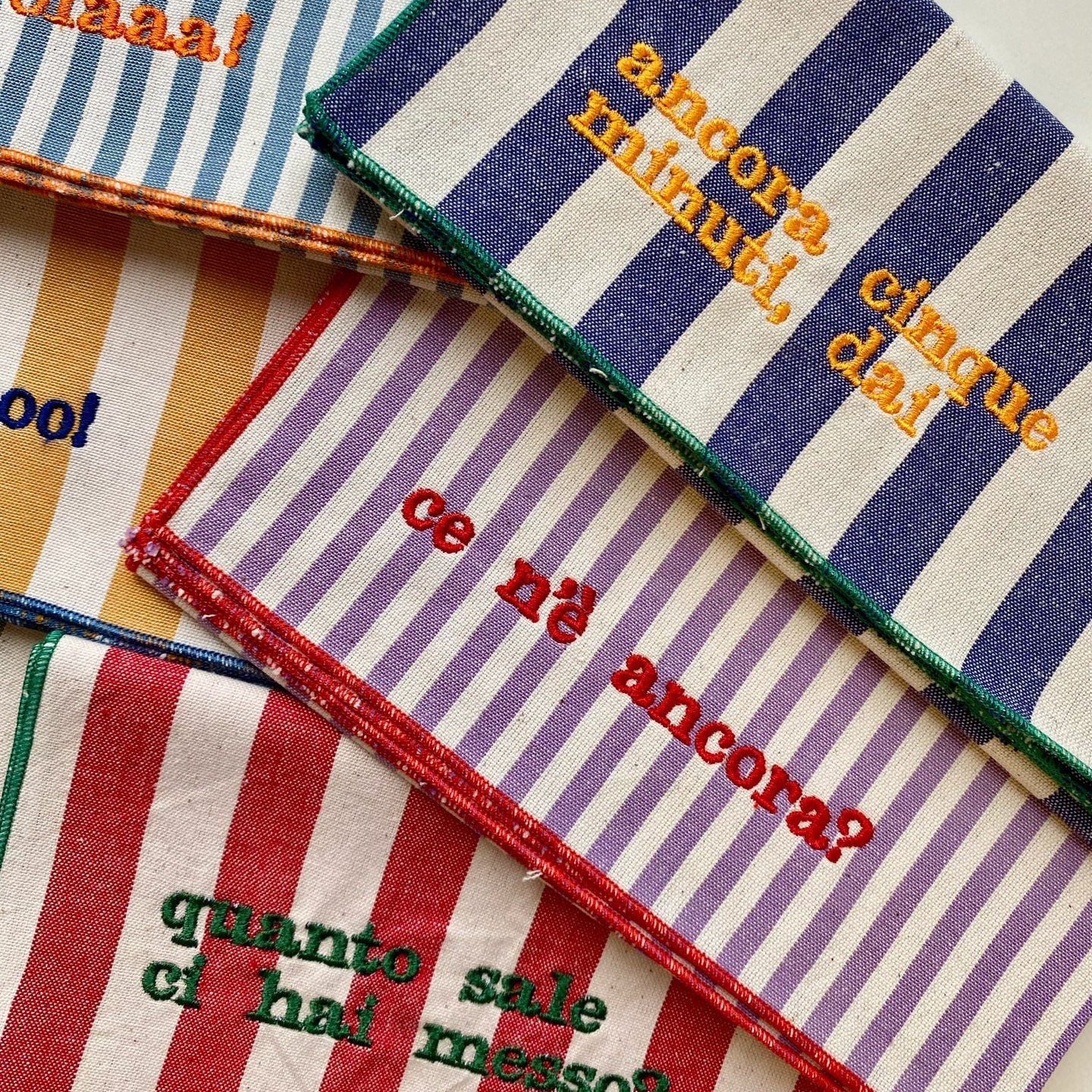 Embroidered Napkins