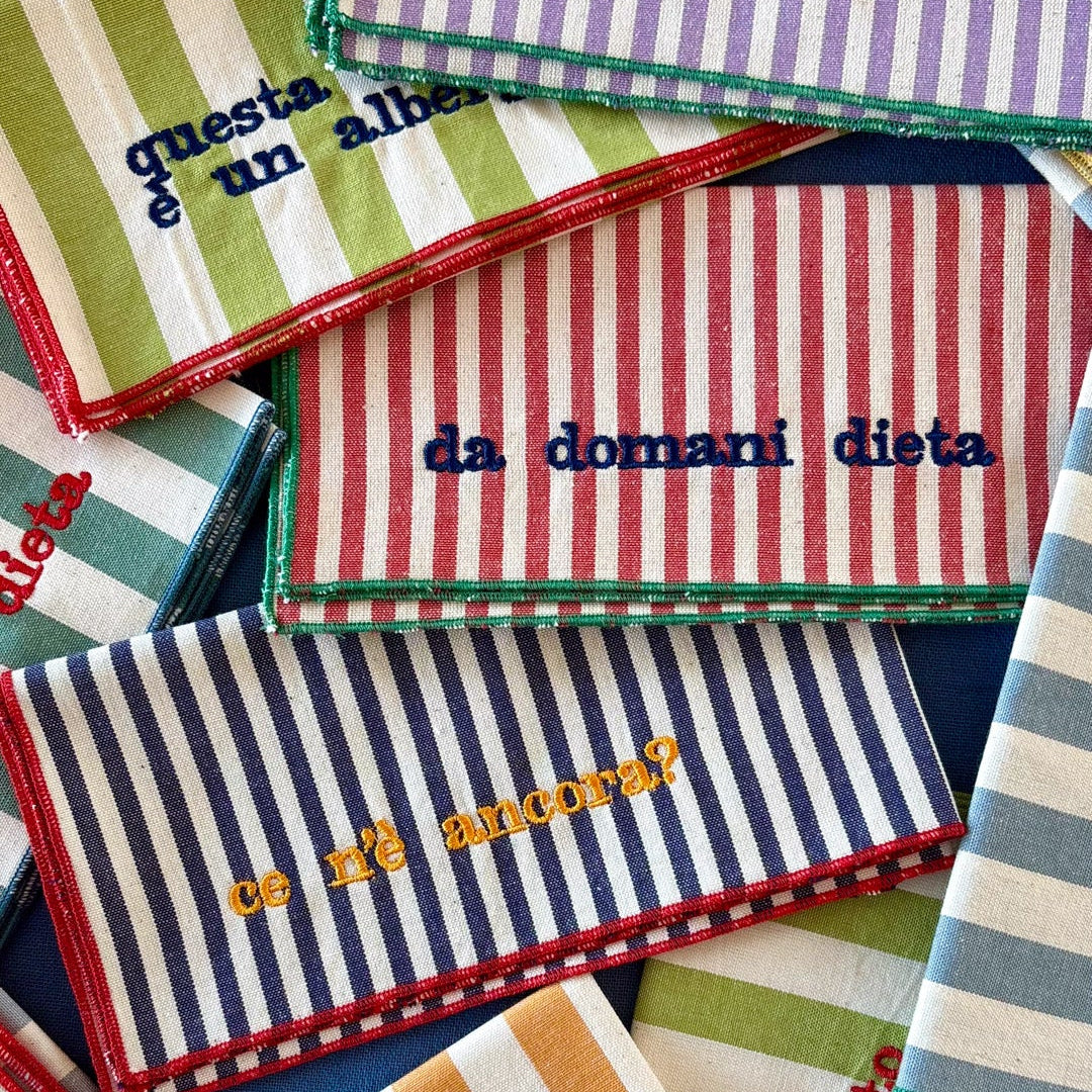 Embroidered Napkins