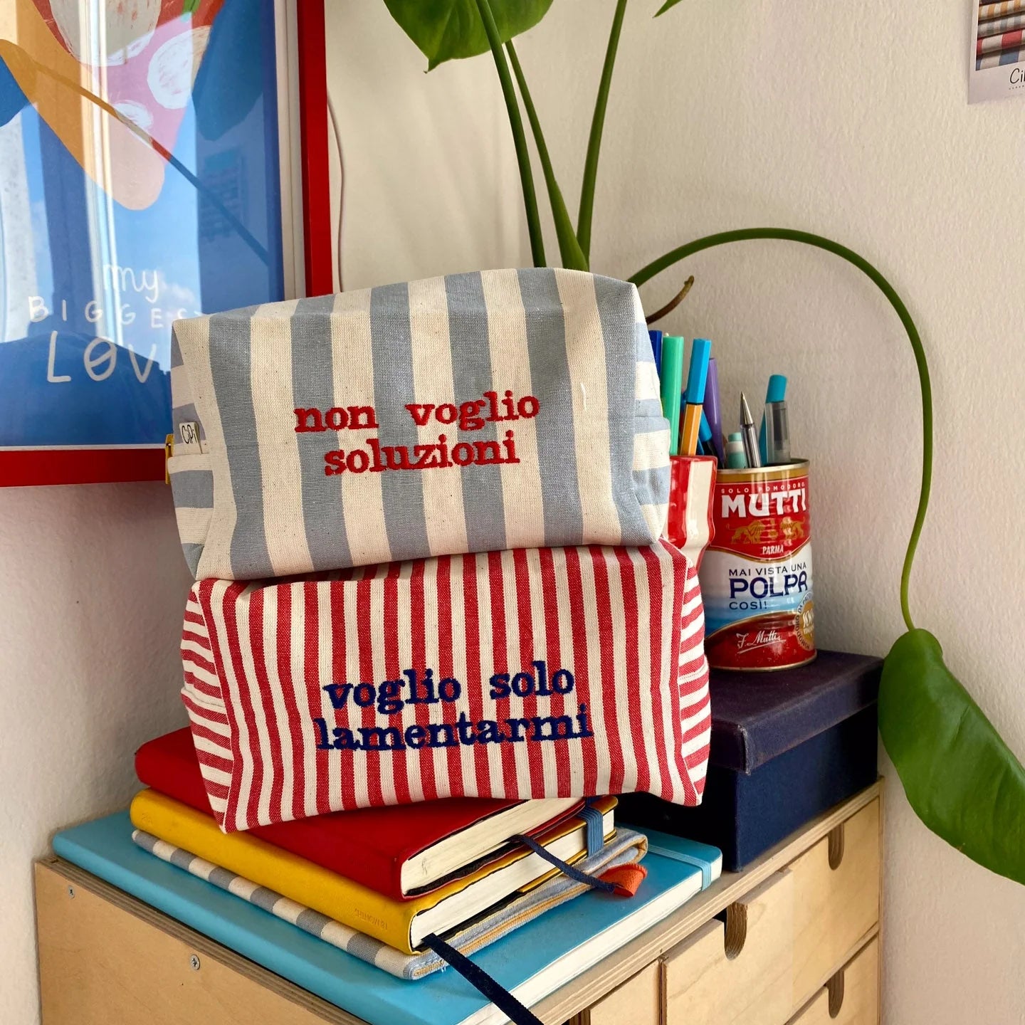 Embroidered Wash Bag
