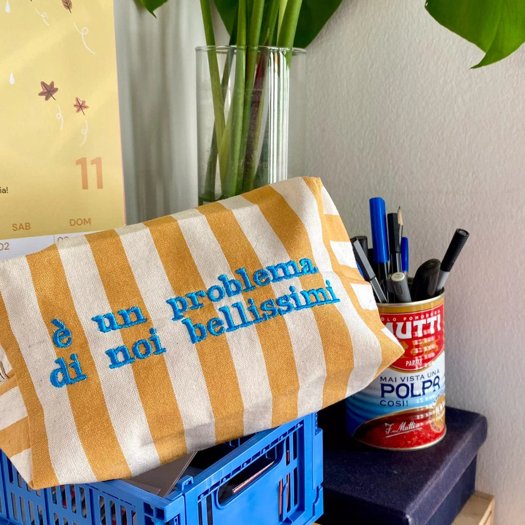 Embroidered Wash Bag