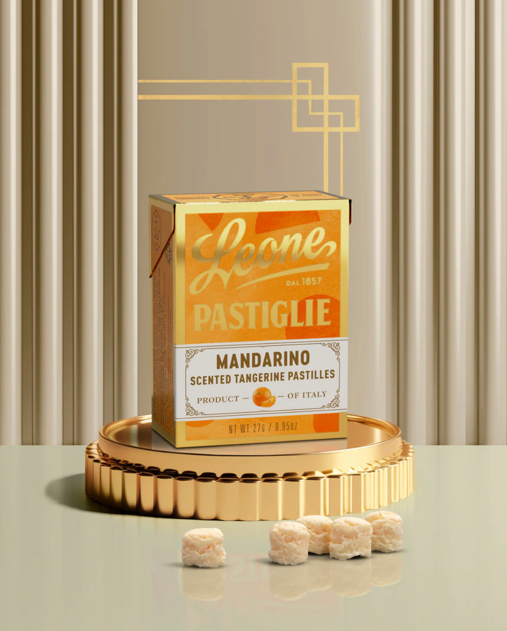 Pastels in classic box - tangerine