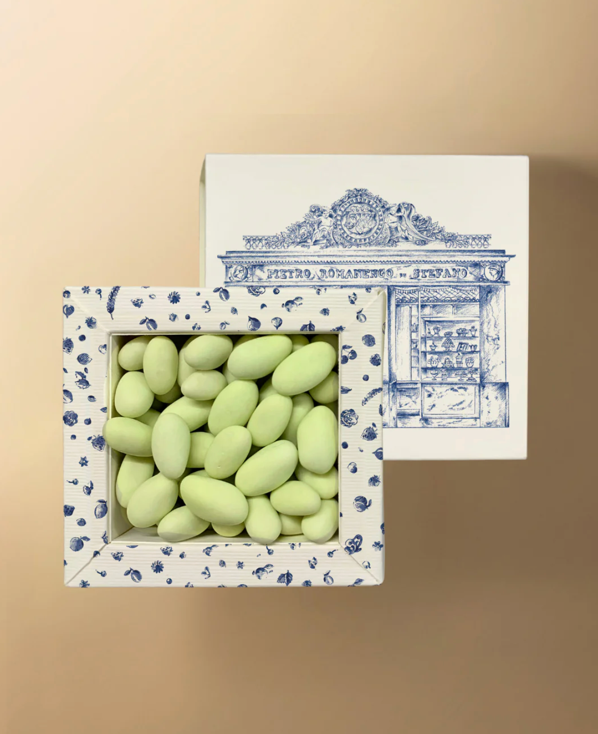 Pistacchi ricoperti di zucchero