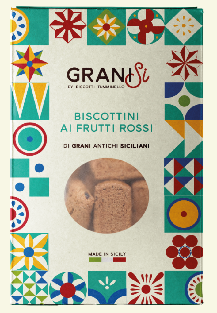 Granisi, Biscottini with Red Fruits, 210g
