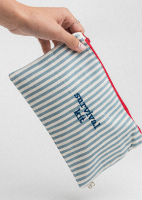 Embroidered Pouch Bag