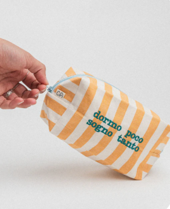 Embroidered Wash Bag