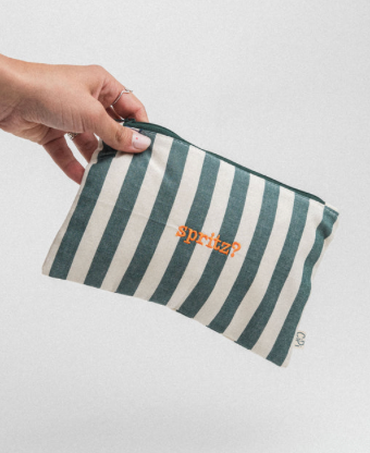 Embroidered Pouch Bag