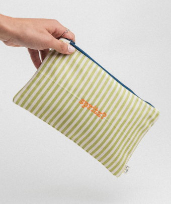 Embroidered Pouch Bag