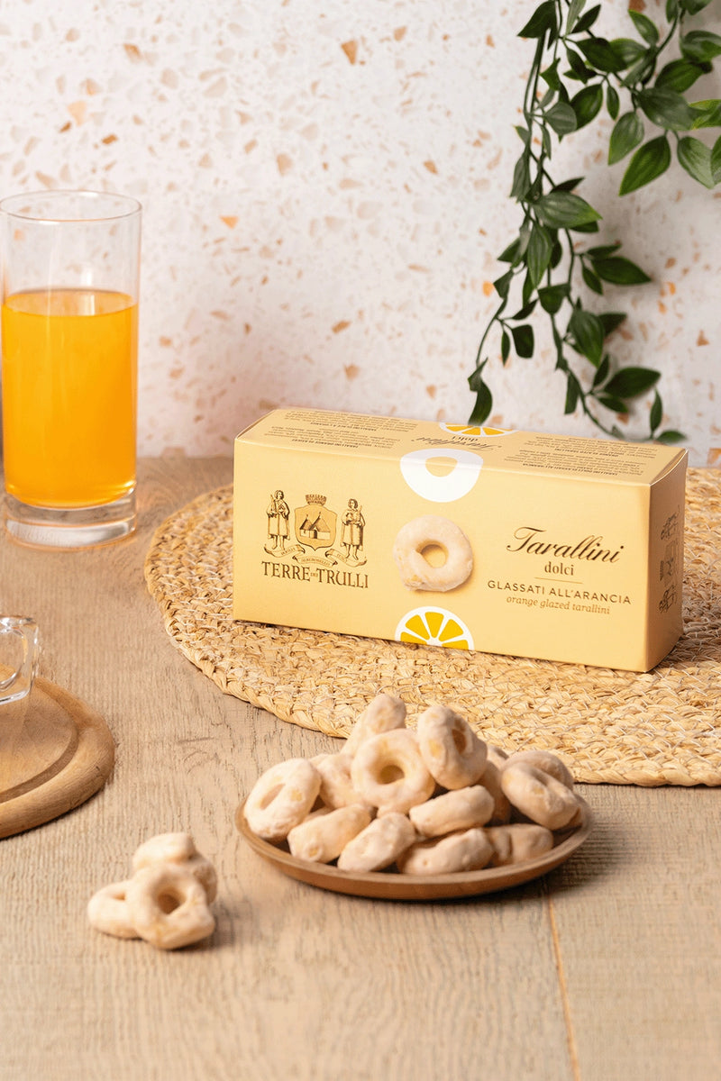 Tarallini Dolci - Glassati all'Arancia - 150g
