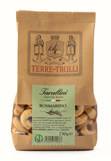 Tarallini - Savoury Rings with Rosemary - 230g