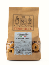 Tarallini - Savoury Rings with Cheese & Black Pepper - 230g