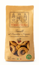 Taralli - Savoury Rings with Tomato and Oregano - 250g