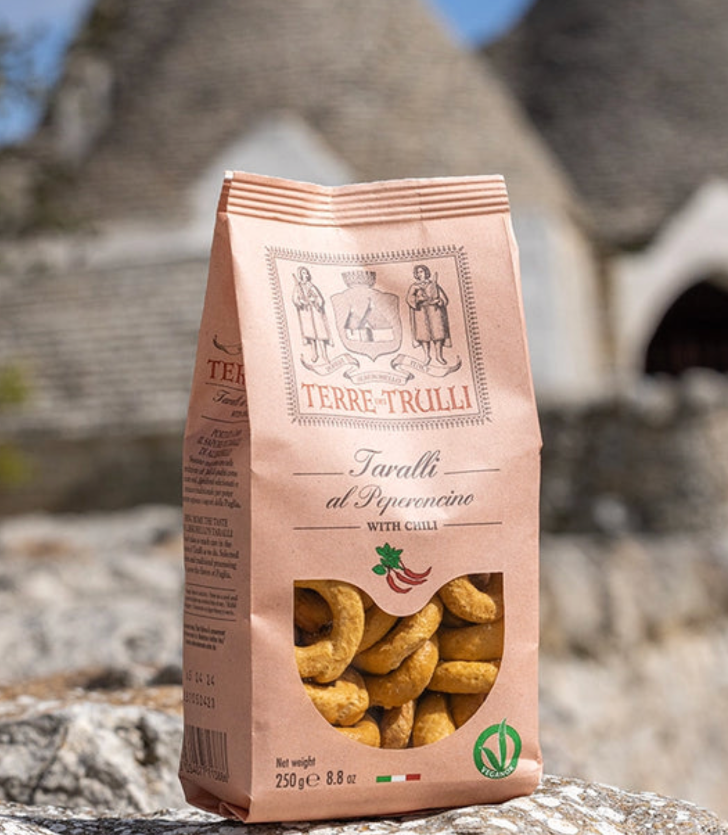 Taralli - Savoury Rings with Chili - 250g