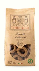 Taralli - Savoury Rings with Multigrain Flour and Seeds - 250g